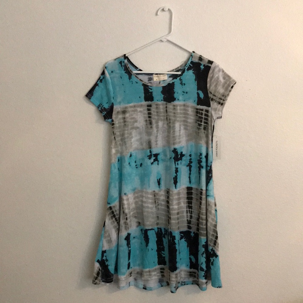 Tie-Dye T-Shirt Dress